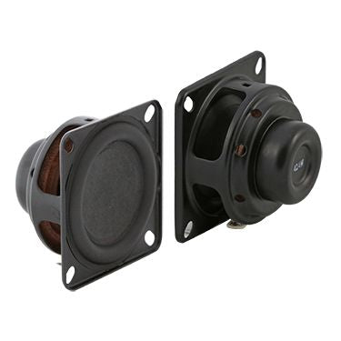 RS PRO 4Ω 4W Miniature Speaker, 42.5 x 42.5 x 28.2mm [0]; 102-763