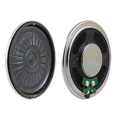 RS PRO 16Ω 0.5W Miniature Speaker 40mm Dia. , 40 x 5mm [0]; 102-780
