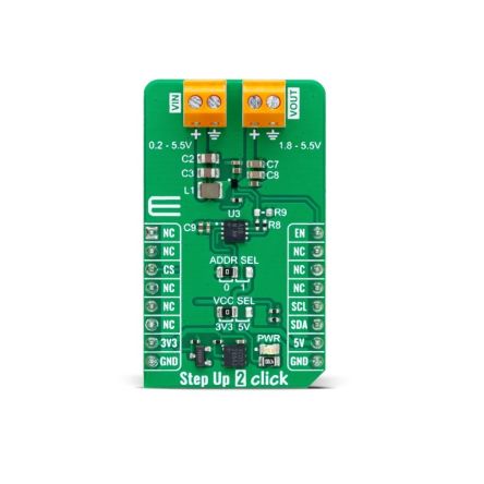 MikroElektronika Add-On Board Boost Controller for TPS61299 for MikroBUS Socket [MIKROE-6076]; 102-830