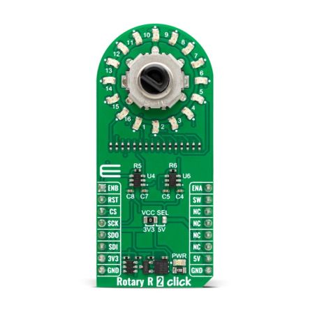MikroElektronika Add-On Board Evaluation Board for TLC5925 for MikroBUS Socket [MIKROE-5975]; 102-837