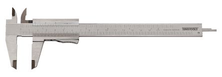Teng Tools 150mm Vernier Caliper 0.05 Resolution, Metric [CALV150]; 102-986