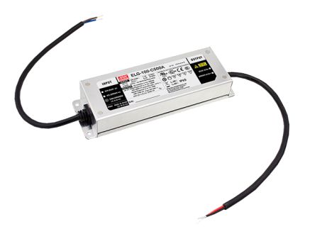 MEAN WELL LED Driver, 143V Output, 100W Output, 700mA Output, Constant Current Dimmable [ELG-100-C700A-3Y]; 106-581