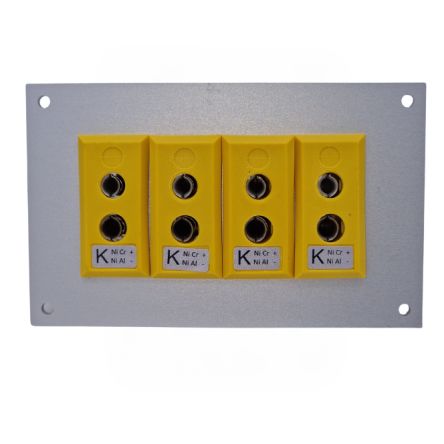 RS PRO Thermocouple Connector Panel, RoHS Standard [0]; 106-654