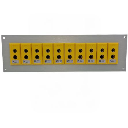 RS PRO Thermocouple Connector Panel, RoHS Standard [0]; 106-657