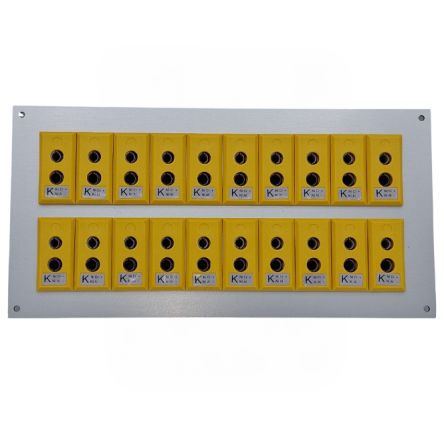 RS PRO Thermocouple Connector Panel, RoHS Standard [0]; 106-658