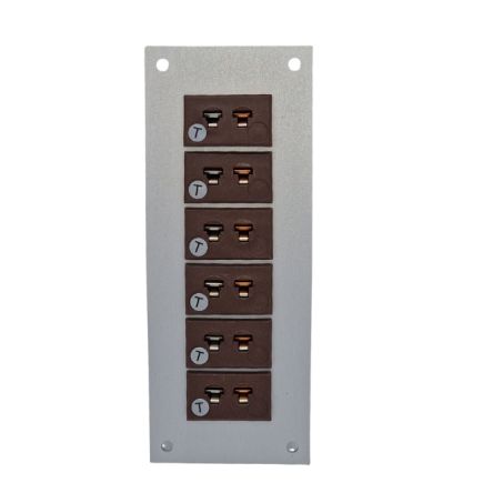 RS PRO Thermocouple Connector Panel, RoHS Standard [0]; 106-677