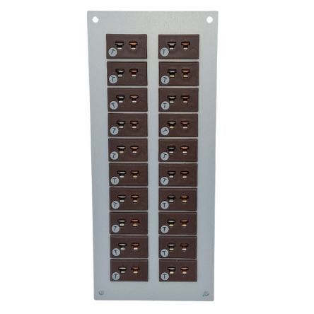 RS PRO Thermocouple Connector Panel, RoHS Standard [0]; 106-682