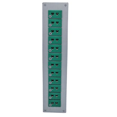 RS PRO Thermocouple Connector Panel, RoHS Standard [0]; 106-709