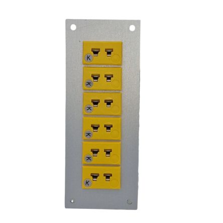 RS PRO Thermocouple Connector Panel, RoHS Standard [0]; 106-719