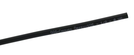 DSG-Canusa Heat Shrink Tubing, Black 2:1 Ratio, DERAY V25 Series [DERAY-V25-1/8-0-SP]; 106-746