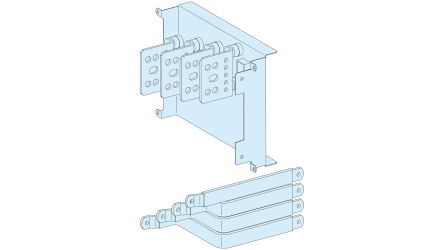 Schneider Electric Cable Tie Assemblies, Connection Transfer Assembly, 454.7mm x 246.5 mm, Pk-1 [LVS04456]; 110-256