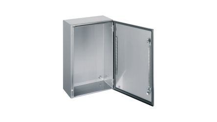 Schneider Electric PanelSeT S3X Series 316L Stainless Steel Single-Door-Door Floor Standing Enclosure, Plain Door Door, [NSYS3X3315H]; 110-288