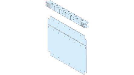 Schneider Electric Cable Clamp, Gland Plate, 300mm x 325 mm Plastic, Pk-1 [LVS04952]; 110-331