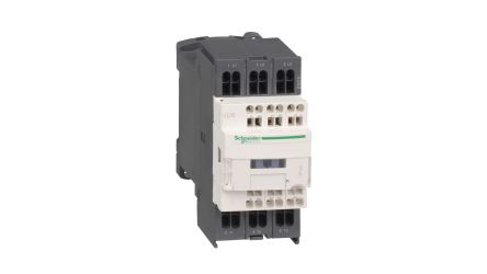 Schneider Electric TeSys Deca TeSyS D Contactor, 115 V ac Coil, 3-Pole, 16 A, 7.5 kW, 3NO, 690 V ac [LC1D123FE7]; 110-342