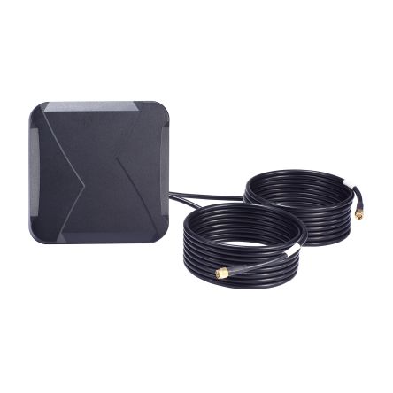 MOXA MAT-5G-PA-SM-2-06-3m Panel Multi-Band Antenna with SMA Connector, 2G (GSM/GPRS), 3G (UTMS), 4G (LTE), 5G NR [MAT-5G-PA-SM-2-06-3m]; 112-014