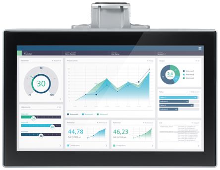 Siemens SIMATIC HMI Unified Comfort PRO Series SIMATIC HMI Panel - 15.6 in, TFT Display, 1366 x 768 [6AV2128-3QB57-0AX0]; 113-887