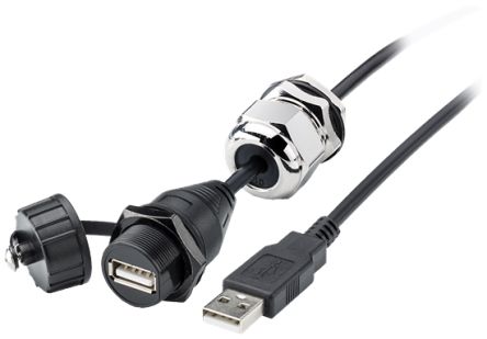 Siemens USB 2.0, Female USB A to Male USB A, 800mm [6AV6881-0AF22-0DC0]; 113-910