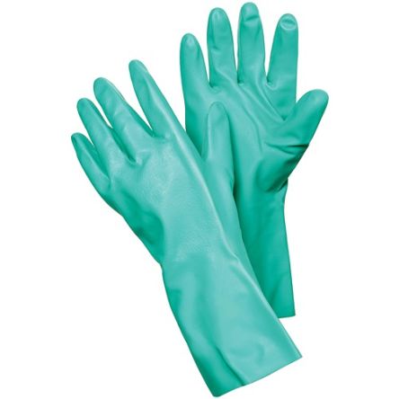 Tegera TEGERA Green Nitrile Chemical Resistant Work Gloves, Size 12 [186-12]; 115-210