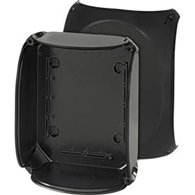 HENSEL EB Series Black Polycarbonate Junction Box, IP66, 112 x 255 x 205mm [EB 25 B]; 117-023
