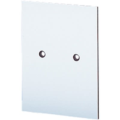 HENSEL KG Series Laminated Paper Mounting Plate for Use with KG 9001 Empty Enclosures, 100 x 136mm [KG MP 01]; 117-025