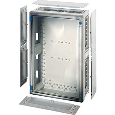 HENSEL FP Series Grey Polycarbonate Junction Box, IP66, 140 x 306 x 546mm [FP 0411]; 117-051