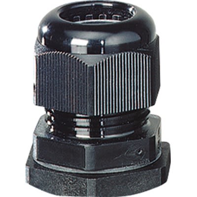 HENSEL ASS Series Black Polyamide Cable Gland, M50 Thread, 21mm min., 35mm max., IP66, IP67, IP69 (IP69K) [ASS 50]; 117-099