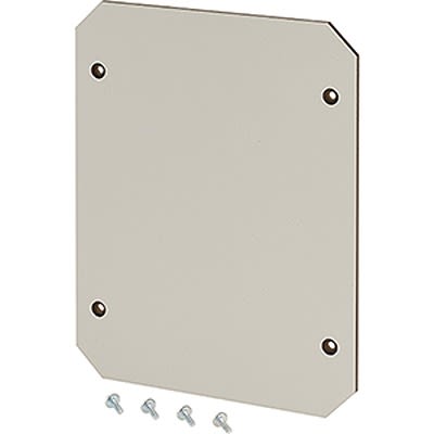 HENSEL EB Series Laminated Paper Mounting Plate for Use with EB 25 Empty Boxes, 174.5 x 224.5mm [EB MP 25]; 117-194
