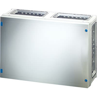 HENSEL FP Series Grey Polycarbonate Junction Box, IP66, 140 x 486 x 306mm [FP 0420]; 117-201