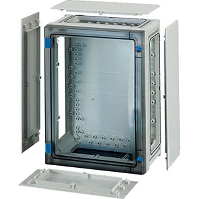 HENSEL FP Series Grey Polycarbonate Junction Box, IP65, 163 x 276 x 366mm [FP 0211]; 117-207