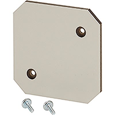 HENSEL EB Series Laminated Paper Mounting Plate for Use with EB 04 Empty Boxes, 81 x 81mm [EB MP 04]; 117-255