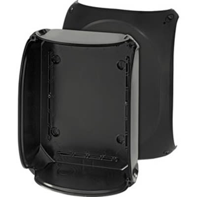 HENSEL EB Series Black Polycarbonate Junction Box, IP66, 122 x 295 x 225mm [EB 35 B]; 117-260