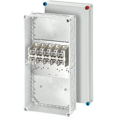 HENSEL K Series Grey Polycarbonate Junction Box, IP65, 170 x 300 x 600mm [K 2405]; 117-310