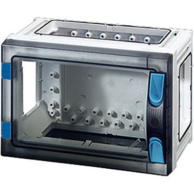 HENSEL FP Series Grey Polycarbonate Junction Box, IP66, 140 x 216 x 126mm [FP 0140]; 117-312