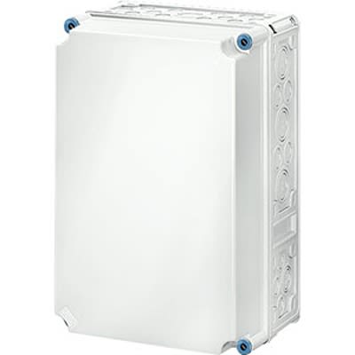 HENSEL Mi Series Grey Polycarbonate Junction Box, IP66, 195 x 275 x 425mm [Mi 0311]; 117-351