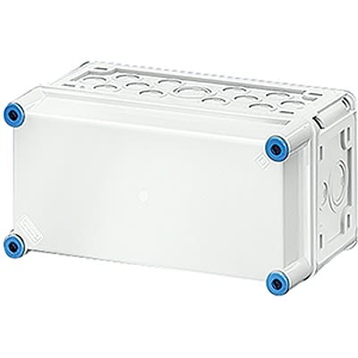HENSEL Mi Series Grey Polycarbonate Junction Box, IP66, 170 x 300 x 150mm [Mi 0101]; 117-362