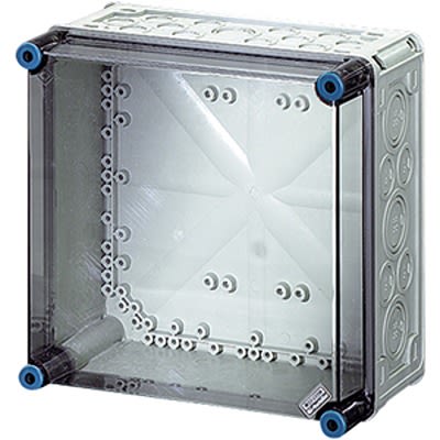 HENSEL Mi Series Grey Polycarbonate Junction Box, IP66, 150 x 275 x 275mm [Mi 0200]; 117-371