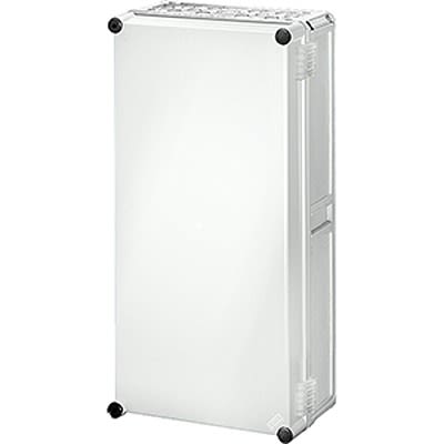 HENSEL Mi Series Grey Polycarbonate Junction Box, IP66, 150 x 275 x 575mm [Mi 9401]; 117-415