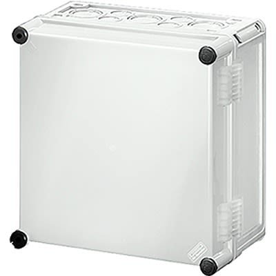 HENSEL Mi Series Grey Polycarbonate Junction Box, IP66, 150 x 275 x 275mm [Mi 9201]; 117-416