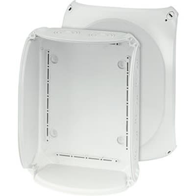 HENSEL KF Series Grey Polycarbonate Junction Box, IP66, IP67, IP69, 122 x 295 x 225mm [KF 3500 G]; 117-444