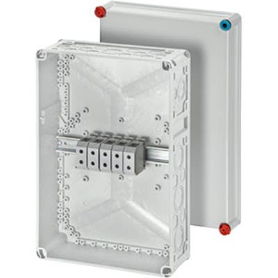 HENSEL K Series Grey Polycarbonate Junction Box, IP65, 5 Terminals, 170 x 300 x 450mm [K 7055]; 117-466