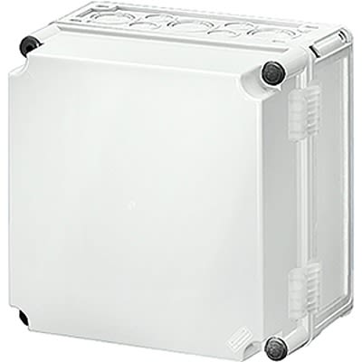 HENSEL Mi Series Grey Polycarbonate Junction Box, IP66, 195 x 275 x 275mm [Mi 9211]; 117-513