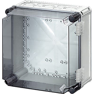 HENSEL Mi Series Grey Polycarbonate Junction Box, IP66, 195 x 275 x 275mm [Mi 9210]; 117-562