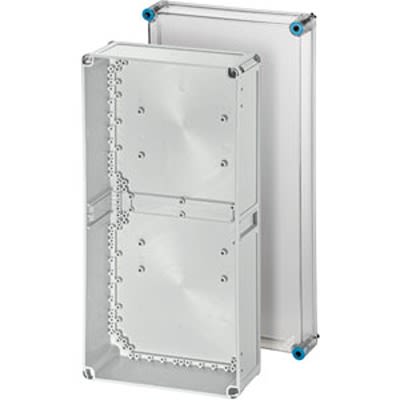HENSEL K Series Grey Polycarbonate Junction Box, IP66, 150 x 275 x 575mm [K 0400]; 117-692