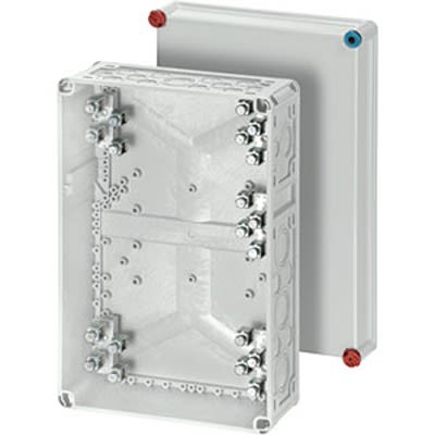HENSEL K Series Grey Polycarbonate Junction Box, IP65, 170 x 300 x 450mm [K 7005]; 117-705