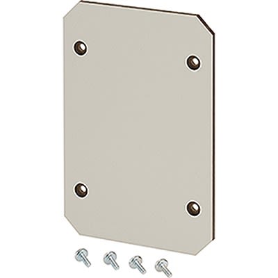 HENSEL EB Series Laminated Paper Mounting Plate for Use with EB 10 Empty Boxes, 104.5 x 154.5mm [EB MP 10]; 117-728