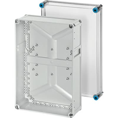 HENSEL K Series Grey Polycarbonate Junction Box, IP66, 150 x 275 x 425mm [K 0300]; 117-770