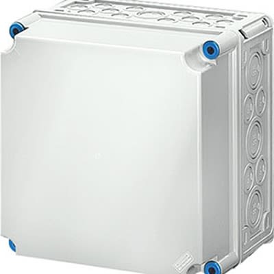 HENSEL Mi Series Grey Polycarbonate Junction Box, IP66, 195 x 275 x 275mm [Mi 0211]; 117-778