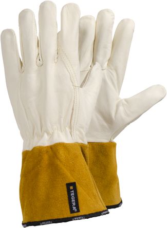 Tegera TEGERA Leather Heat Resistant Gloves, Size 8 [11CVA-8]; 118-711
