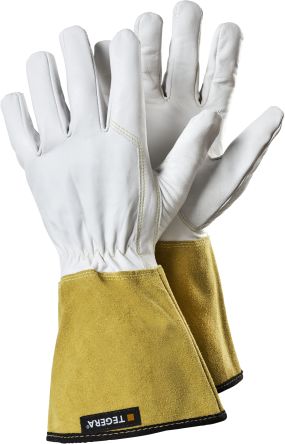 Tegera TEGERA Leather Heat Resistant Gloves, Size 10 [126A-10]; 118-751