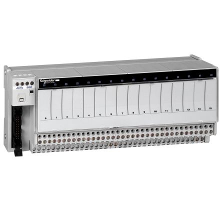 Schneider Electric Telefast Series Base for Use with ABR7S21, 19 → 30 V [ABE7R16T212]; 119-248